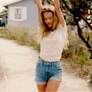 BDG Denim High Rise Shorts